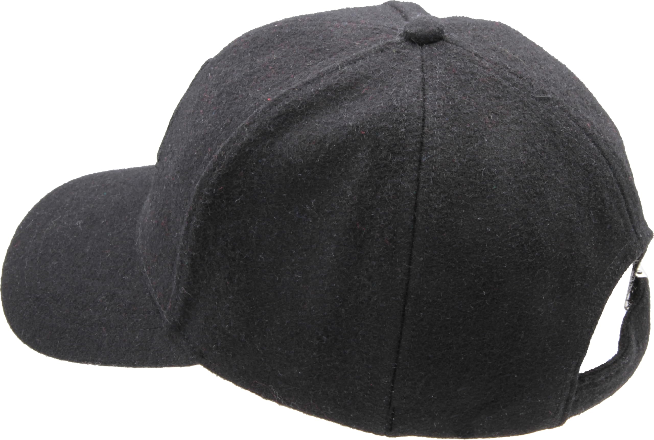 IMMA Cappelli AS Roma Nero Berretto Baseball Unica Taglia