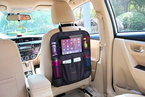 Miniatura 7 de Asiento trasero para carro Mom's Besty, organizador con soporte para tablet; bolsillo con pantalla táctil para tabletas Android e iOS de hasta 10.1