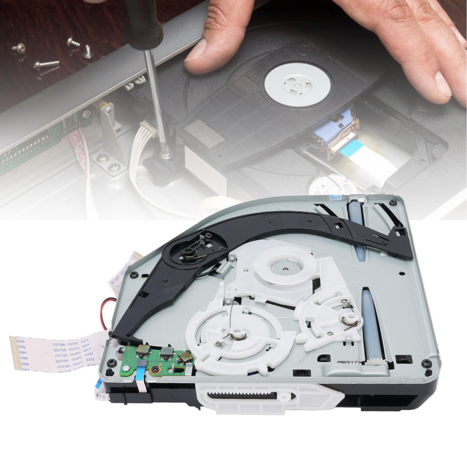 Jectse Modulo Connettore unità DVD ROM Durevole Modulo Plug and Play di Ricambio per unità DVD per Appassionati di Giochi per V2
