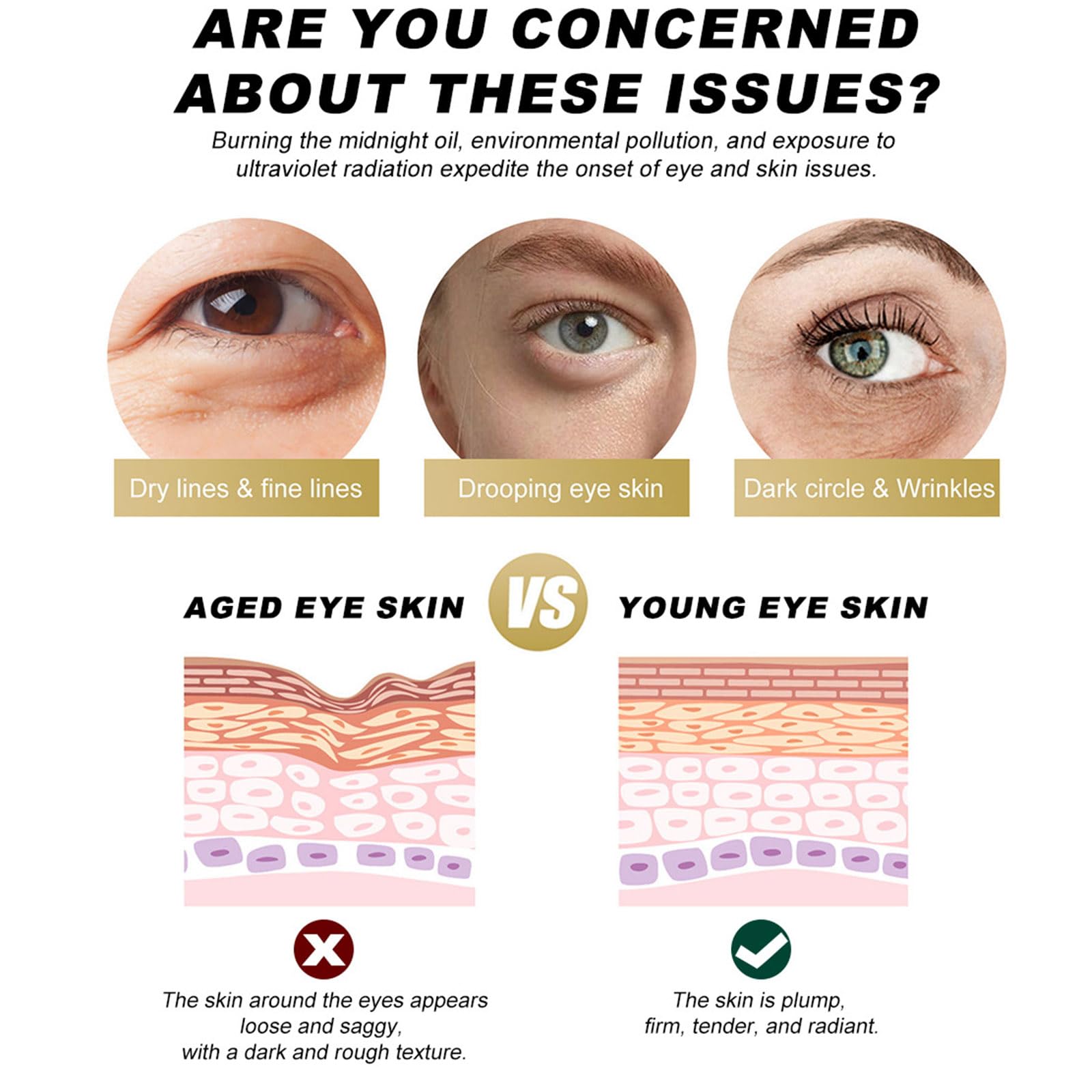 L'Oreal Paris RevitaLift Triple Power Eye Treatment, 0.5 Fluid Ounce