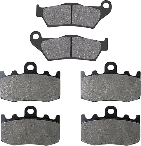 AHL Pastillas de freno delanteras y traseras para BMW R 1150 GS (modelos Evo) 2002 2003 2004 2005 2006 / R 1150 RT (Integral ABS) 2000 2001 2002