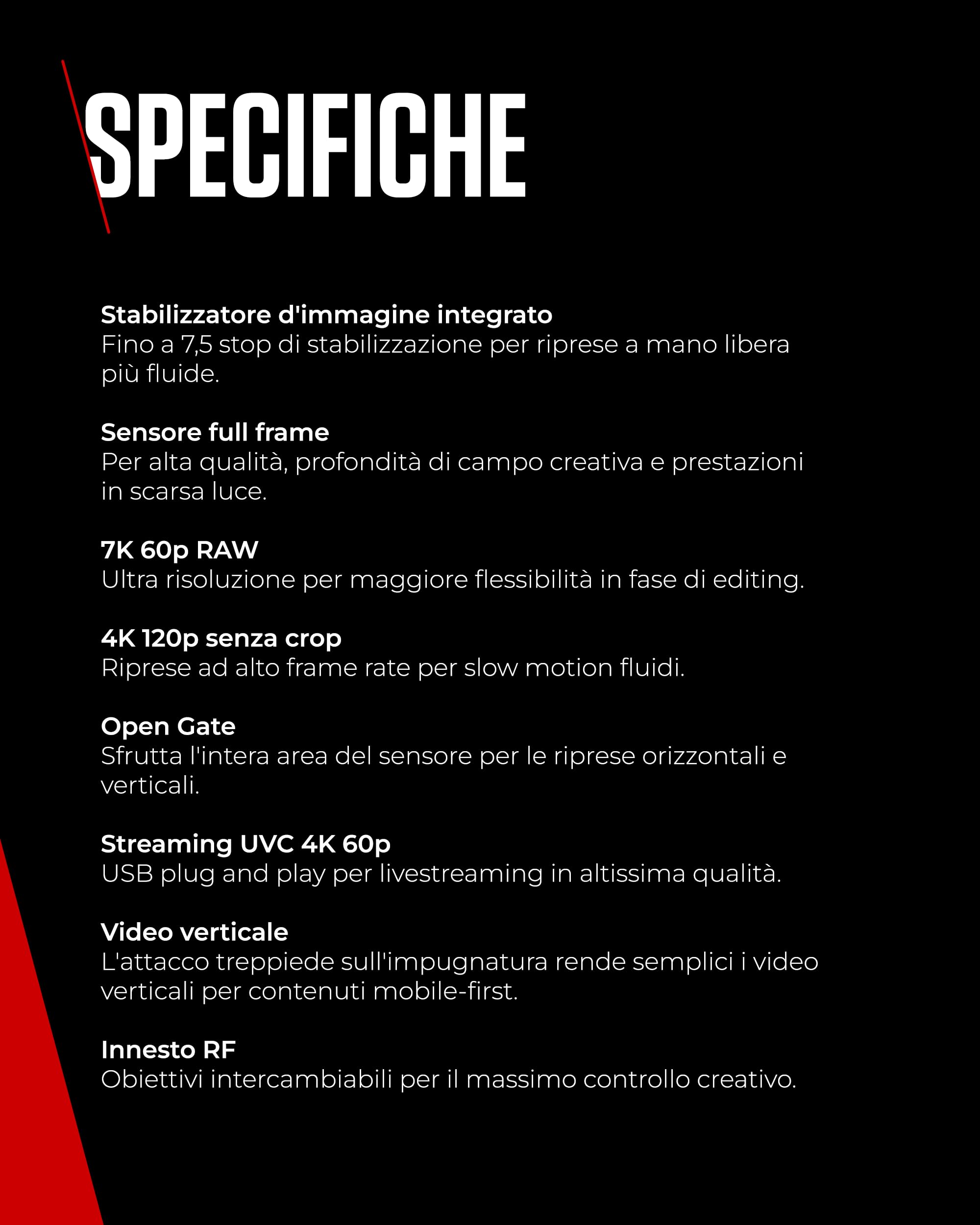 Canon EOS R6 V Fotocamera Mirrorless Full Frame Compatta | Video 7K RAW, Stabilizzazione Immagine & Open Gate Recording | Ideale Creator Contenuti, Vlogging, Viaggi | Compatibile Obiettivi RF