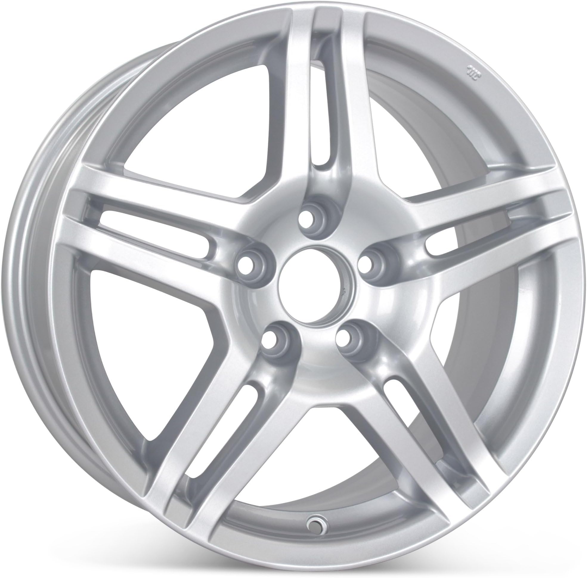 - WheelerShip Replacement AC04 Alloy Wheel Silver Painted 17in for 2007-2008 Acura TL 71762