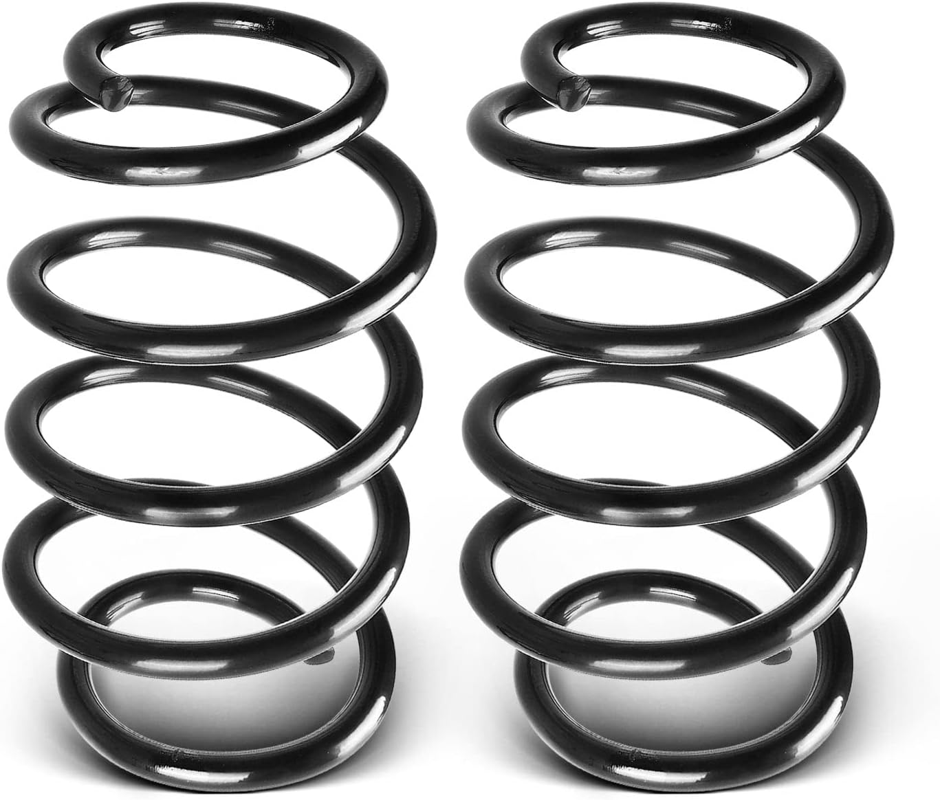 A-Premium 2Pcs Rear Suspension Coil Spring Set Compatible with Jeep Grand Cherokee 2005 2006 2007 2008 2009 3.0L 3.7L 4.7L, Driver and Passenger Side, Replace# 52089249AC, 52089818AD