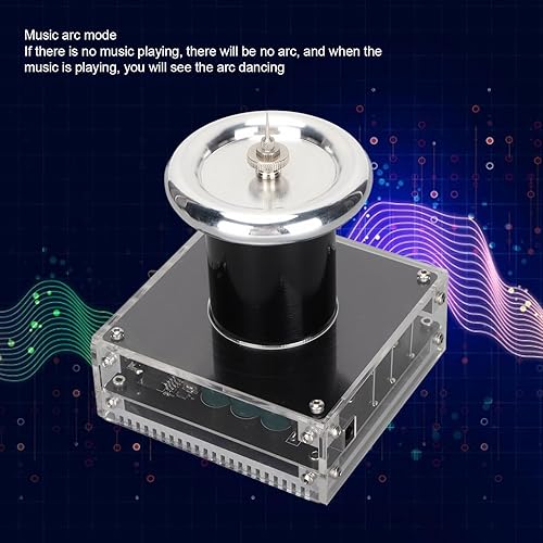 Miniatura 3 de Bobina de música Bluetooth, juguetes de mesa experimentales de altavoz,Modelo de experimento de demostración de enseñanza actual,Regalo de música de