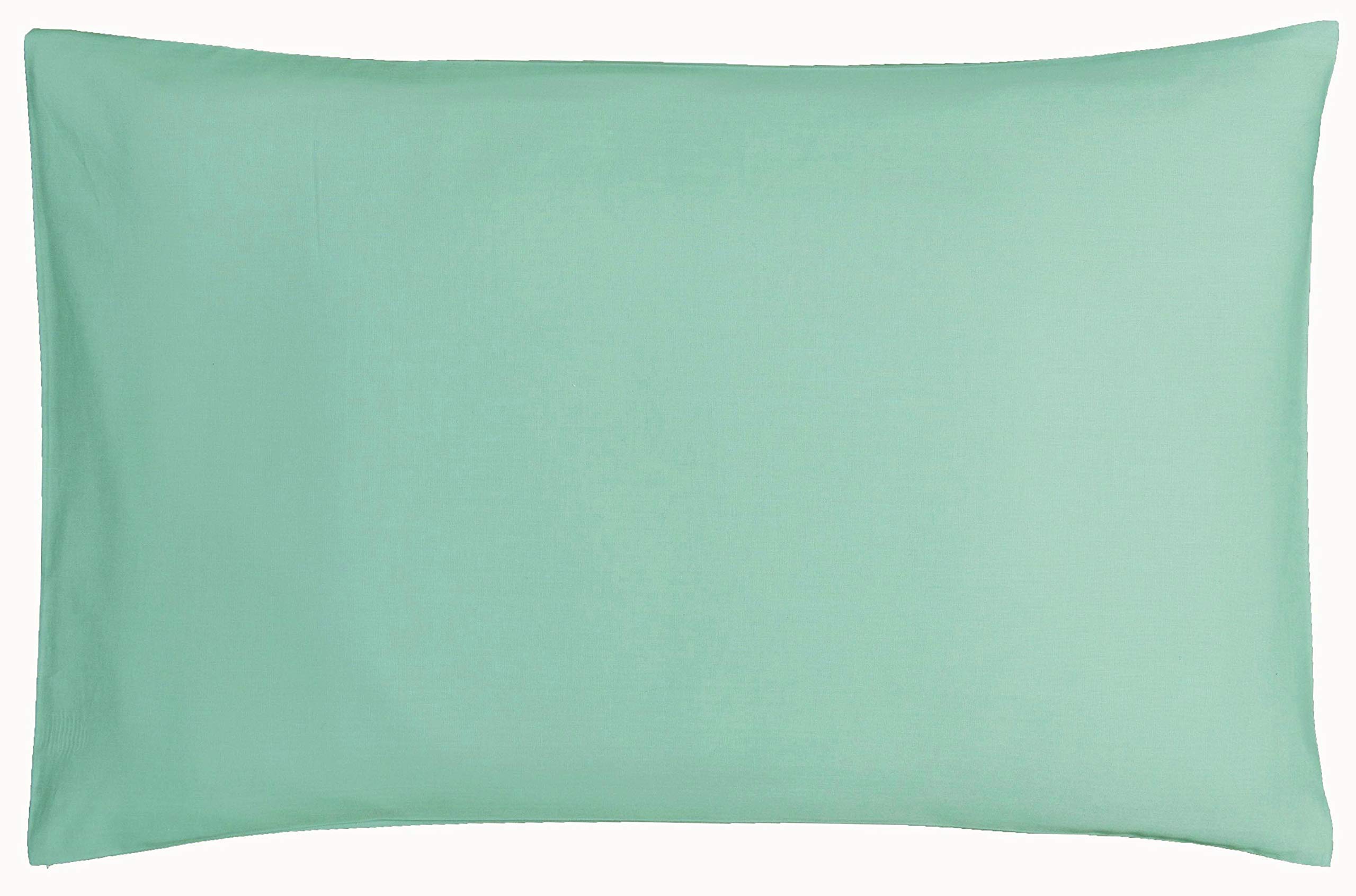 P'Tit Basile - Set x2 Federe Cuscino - 40x60 cm Cotone Superiore, 57 Fili / 2cm, Puntino per Dolcezza - Colori Disponibili - Turchese, 40x60 cm