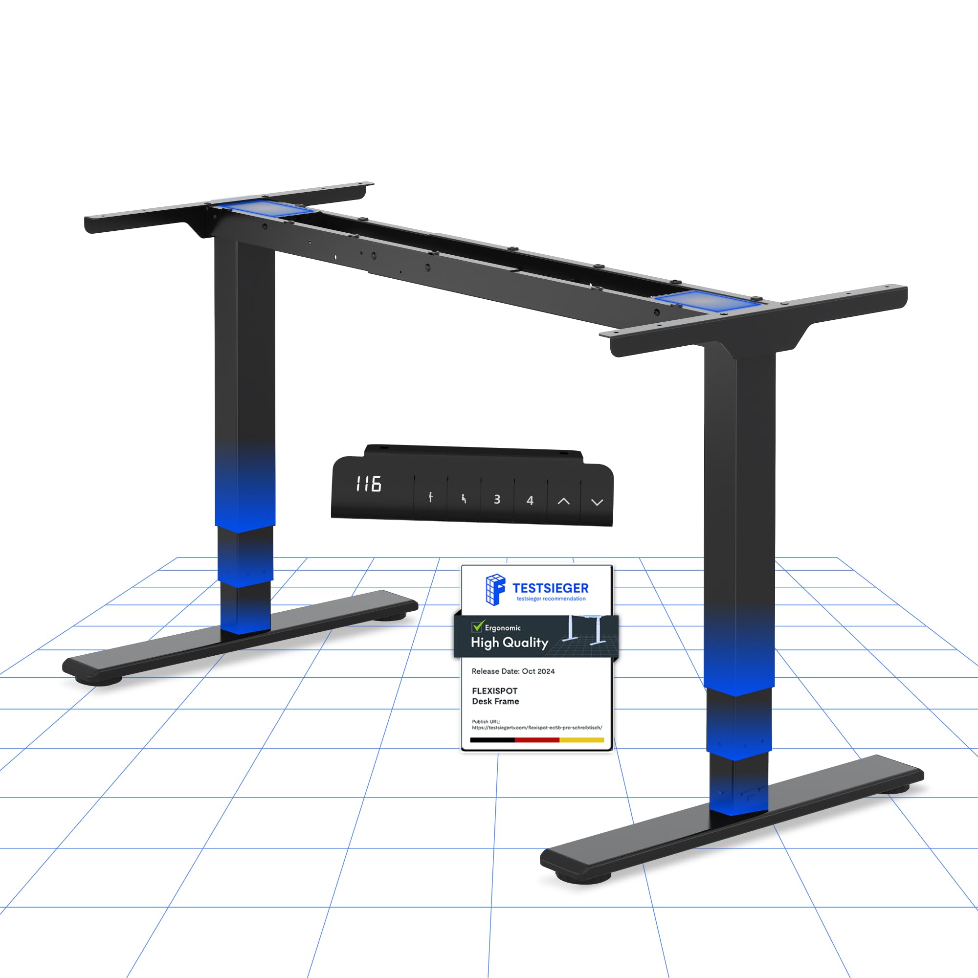 FLEXISPOT EC5 Lite escritorio elevable eléctrico