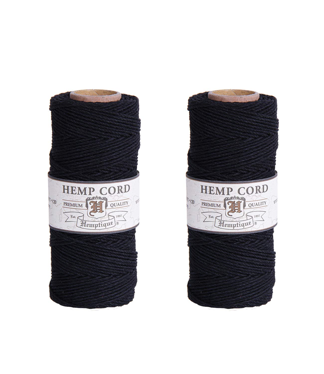 Cordon de chanvre Hemptique HC6B-FOR, fil de lin et chanvre résistant pour bijoux