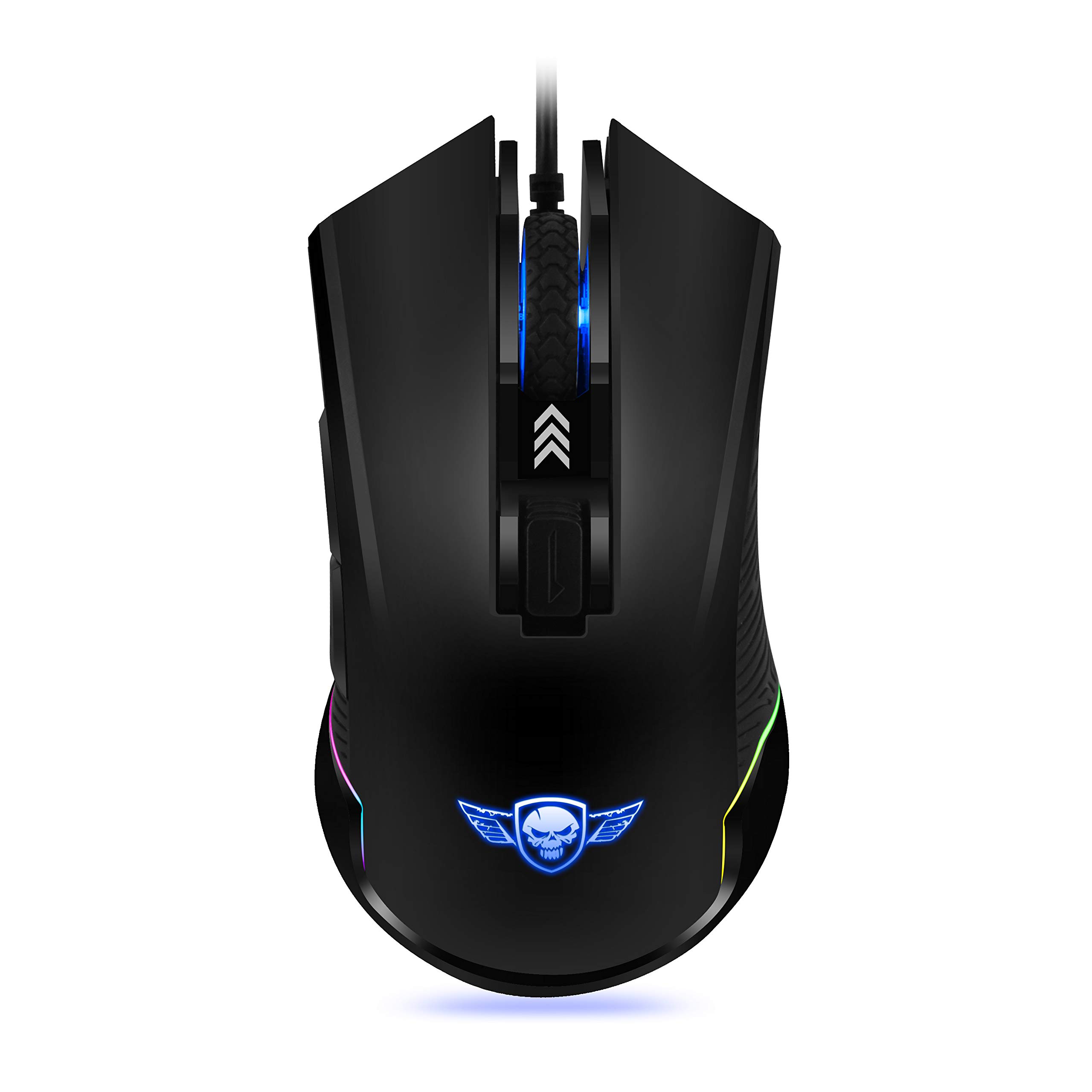 Spirit Of Gamer - Ratón Gaming M20-4000 dpi - Leds (Negro) (Playstation 5)