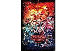 Stranger Things Four Seasons Poster: A Journey Through the Upside Down