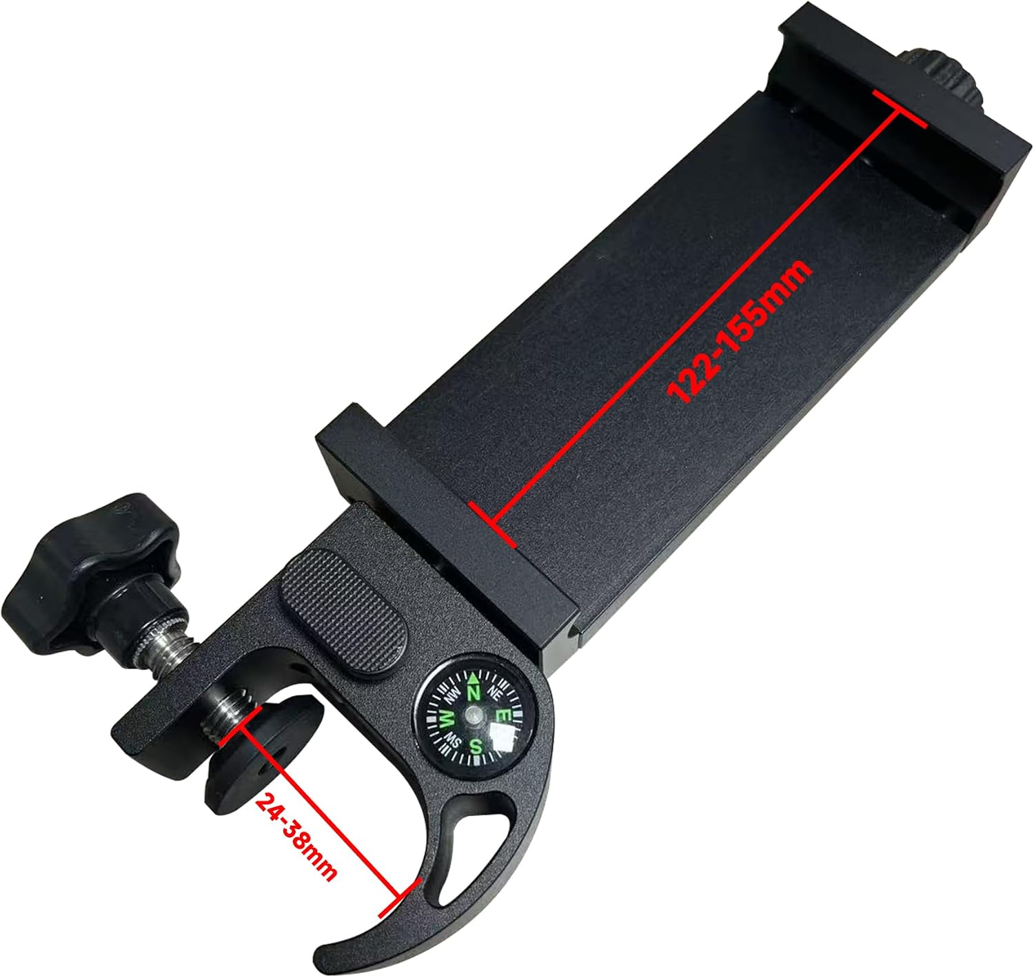 GPS Pole Tablet Claw for iPad mini, Fits 4.9"-5.9" GIS Data Collector image 2