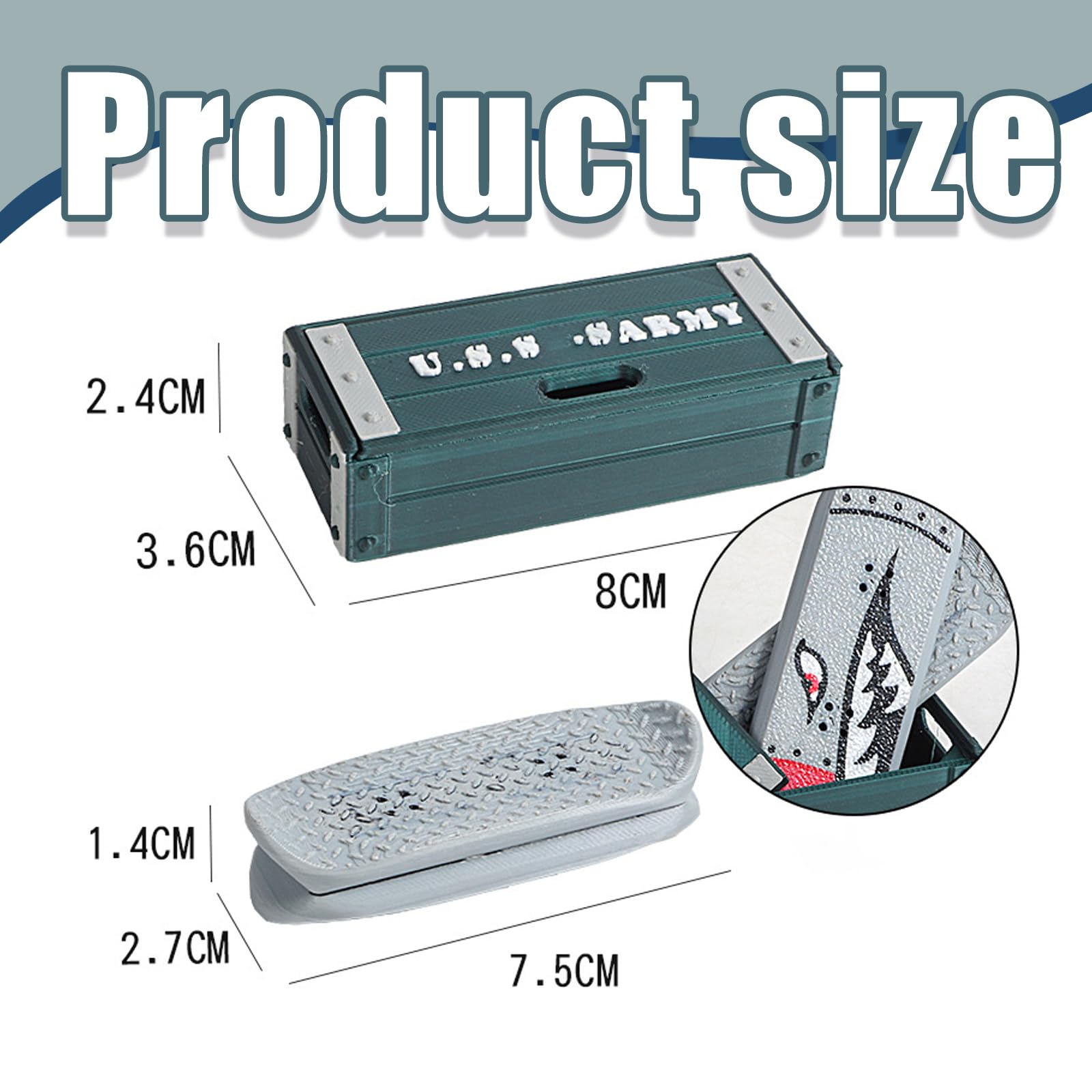 Kexinmierxi Magnetic Mini Fingerboard, Finger Skateboards - Image 2