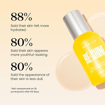 MAELYS RE-SHINE Illuminating Body Serum with Hyaluronic Fusion and Sea Daffodil - Brightens the Look of Dark Spots and Evens the Appearance of Skin Tone (3.5 Fl Oz)