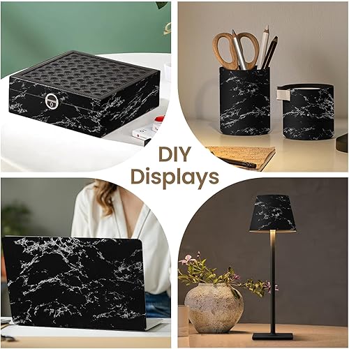 Miniatura 116 de practicalWs Papel tapiz de mármol para despegar y pegar de 15.7 x 236.2 pulgadas, papel de contacto de mármol para armarios y cajones, papel