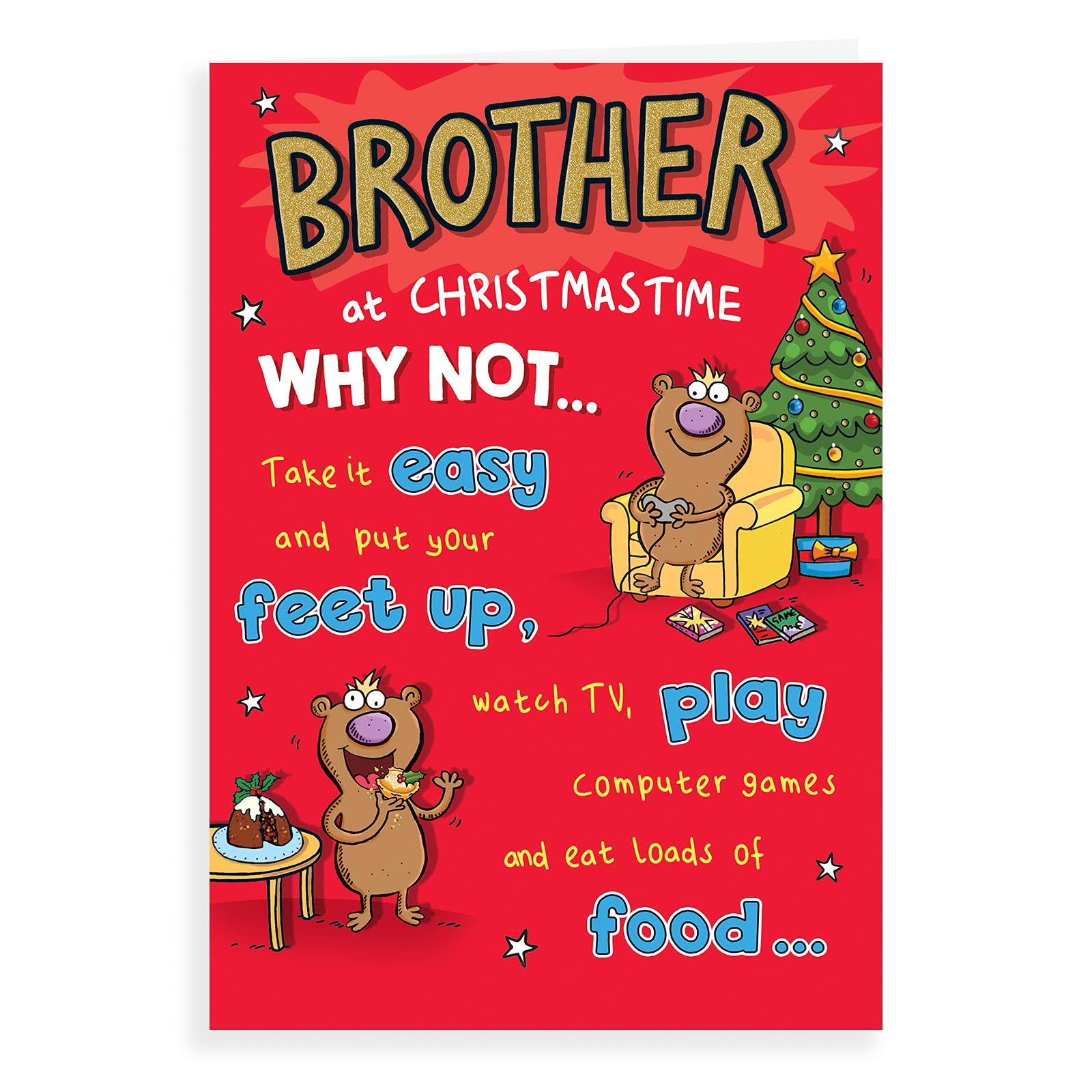 Regal Publishing Huour Christas Card Brother & Sister In Law - 9 X 6 Inches