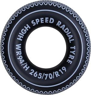 Jilong Inflatable Tire-Shape Swimming Ring - 90 cm