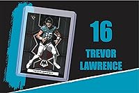 Vista 2 de Trevor Lawrence (5) Paquete de Regalo de Tarjetas de Fútbol Americano Surtidas