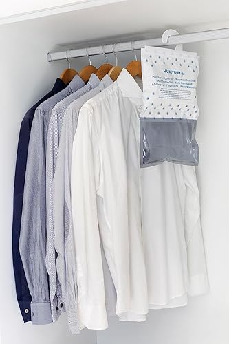 Miniatura 9 de HUMYDRY Paquete de 6 deshumidificadores colgantes de 15.87 oz  Absortor de humedad para armarios y espacios cerrados  No necesita electricidad