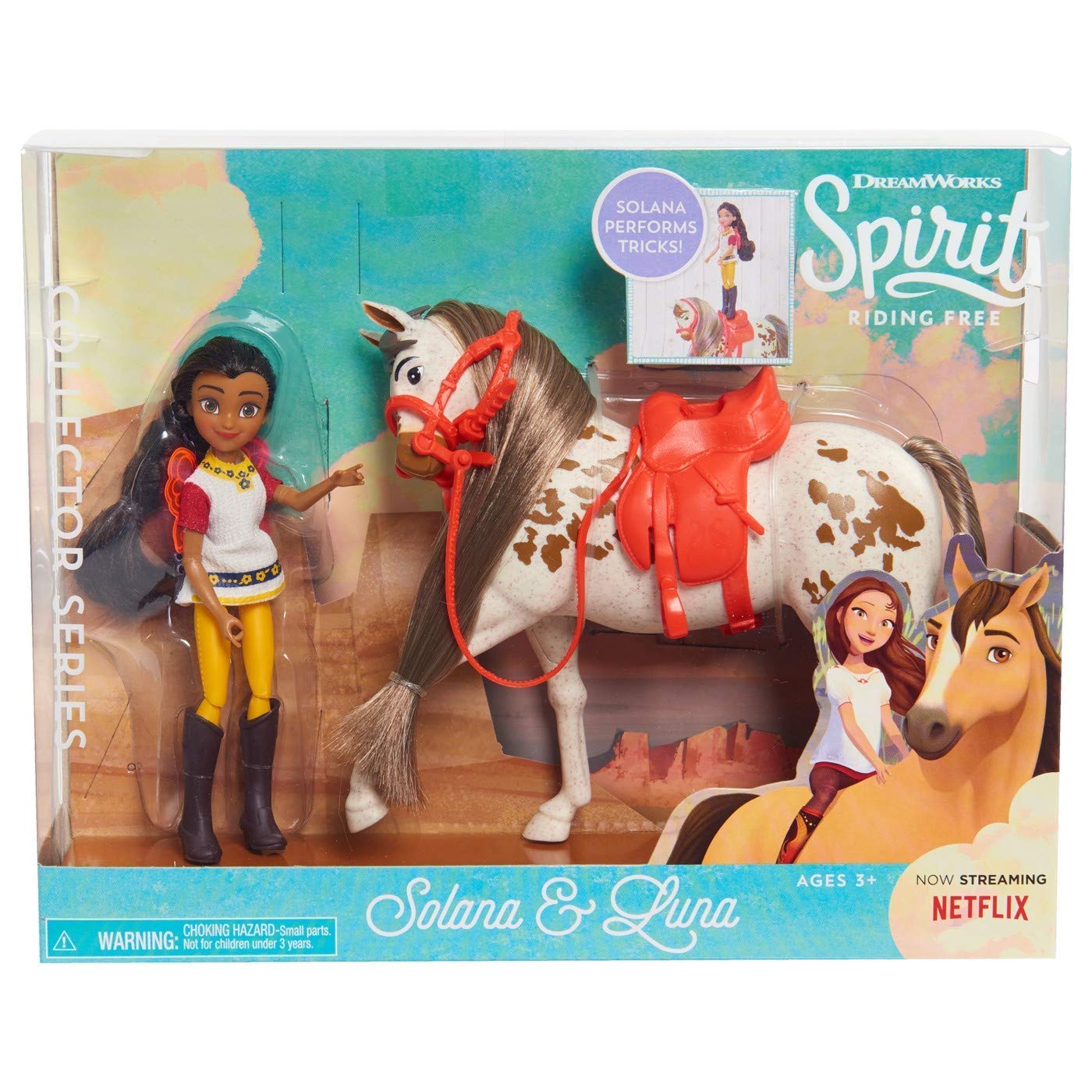 spirit horse and doll