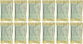 MRE (Meal-Ready-to-Eat) | Single Serving Entree | Emergency Meals | Survival Food | Fresh Dates | Long Shelf Life | Made in USA (12-Pack, Southwest Style Beef and Black Beans)