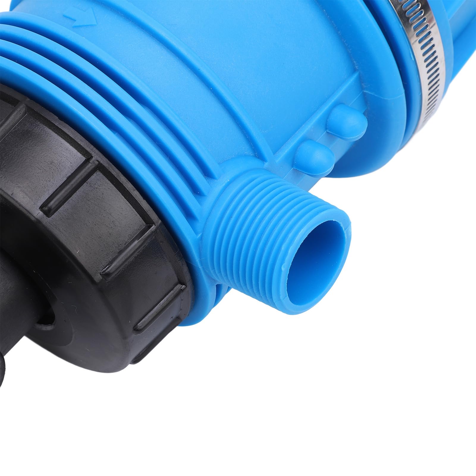Iniettore di Fertilizzante Ghisa G1/G3/4, 0,4% - 4% Dosaggio di Irrigazione a Goccia Regolabile - Kit Completo con Chiave, Adattatori e Accessori di Installazione
