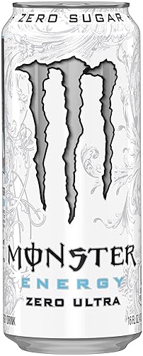 Monster Energy Zero Ultra, 16 fl oz. - Zero Ultra - 16 Fl Oz (Pack of 1)