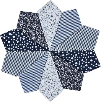 HOULIFE Women Cotton Floral Printed Handkerchief Elegant Ladies Hankies for Wedding Party