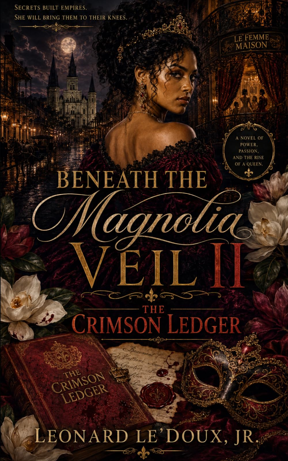 Beneath the Magnolia Veil II:: The Crimson Ledger (A Historical Saga of Power Series)