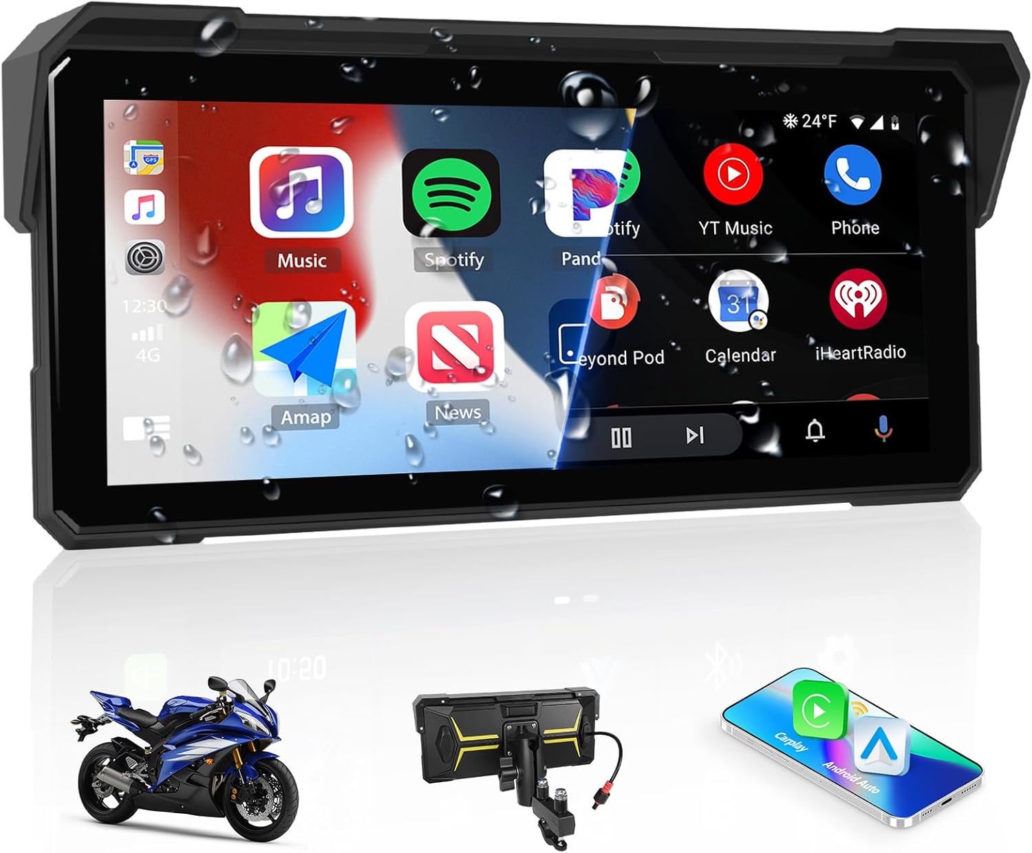 CarPlay Screen for Motorcycle