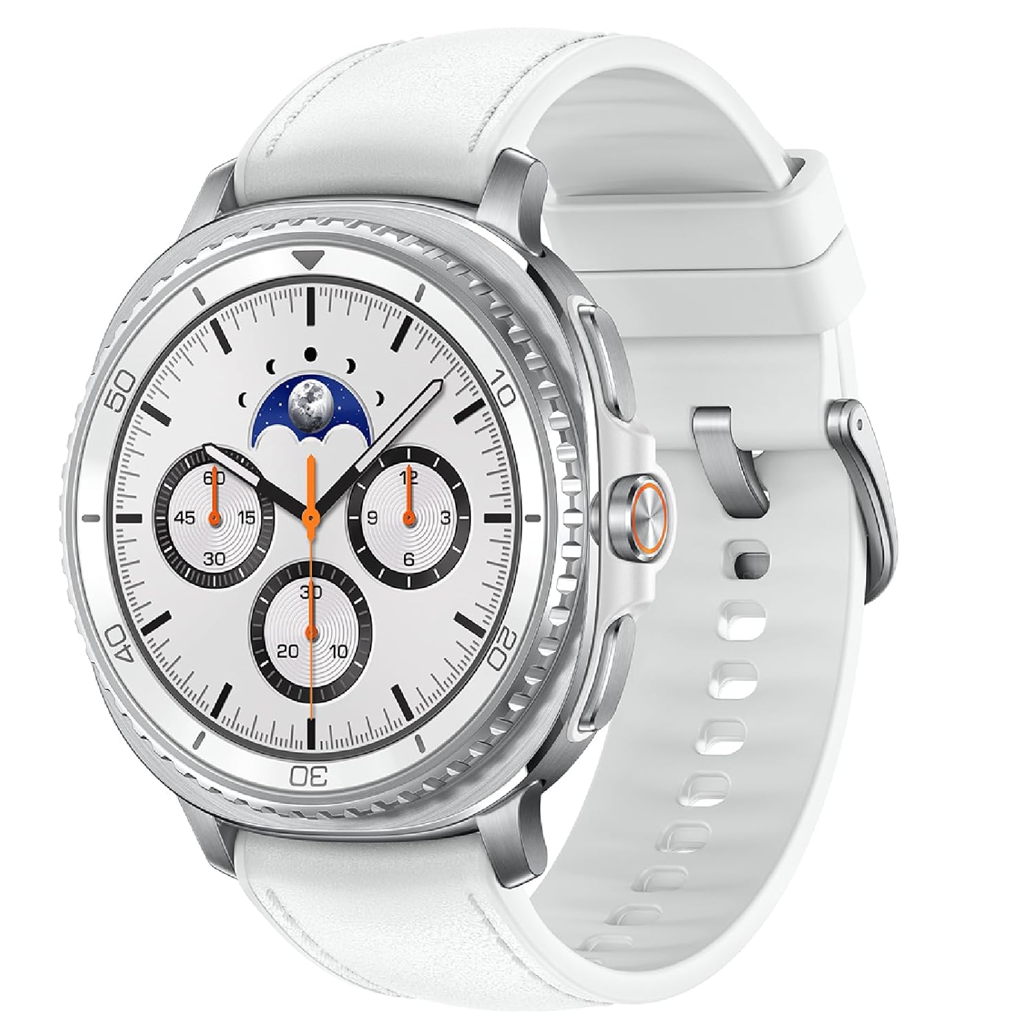 Samsung Galaxy Watch 8 Classic 2025 46mm Bluetooth Smartwatch Cushion Design Rotating Bezel Quick Button Sleep Coaching Running