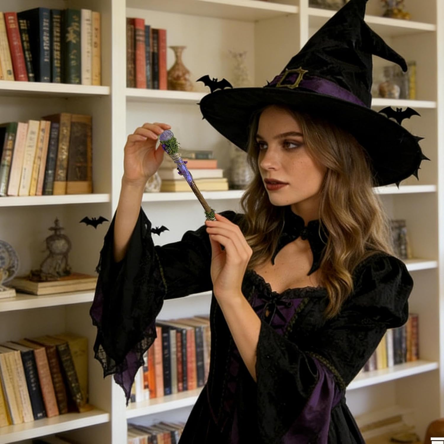 Crystal Witch Wand Cosplay Props image 3