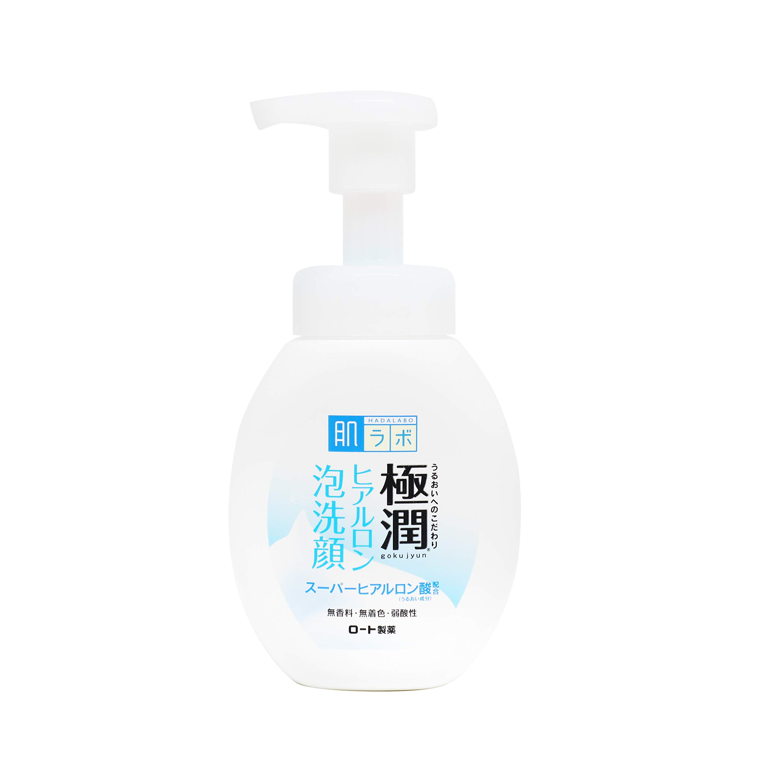 Rohto Hadalabo Gokujyn Hyaluronic Acid Cleansing Foam - 160ml