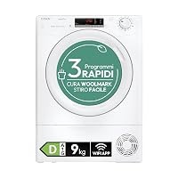 Candy Smart Pro Asciugatrice a Pompa di Calore 9 Kg, Classe D