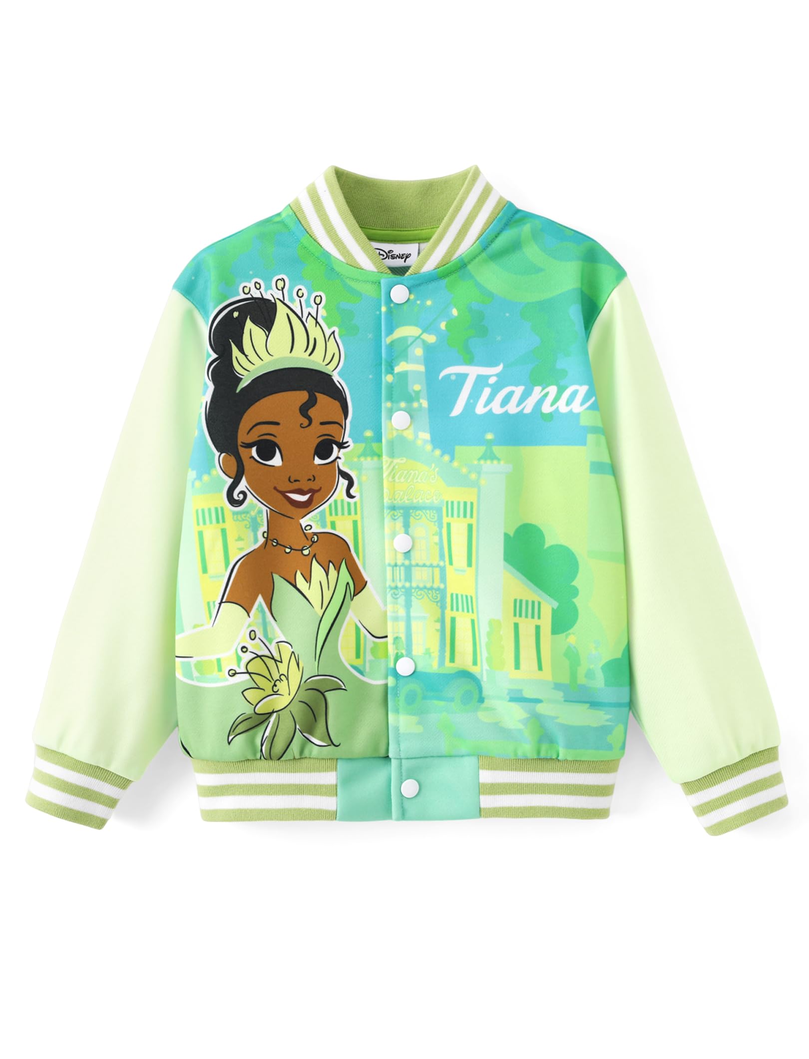 Disney Girl &amp; Boy Varsity Bomber Jacket Fall Sweatshirt Toddler to Big Kid