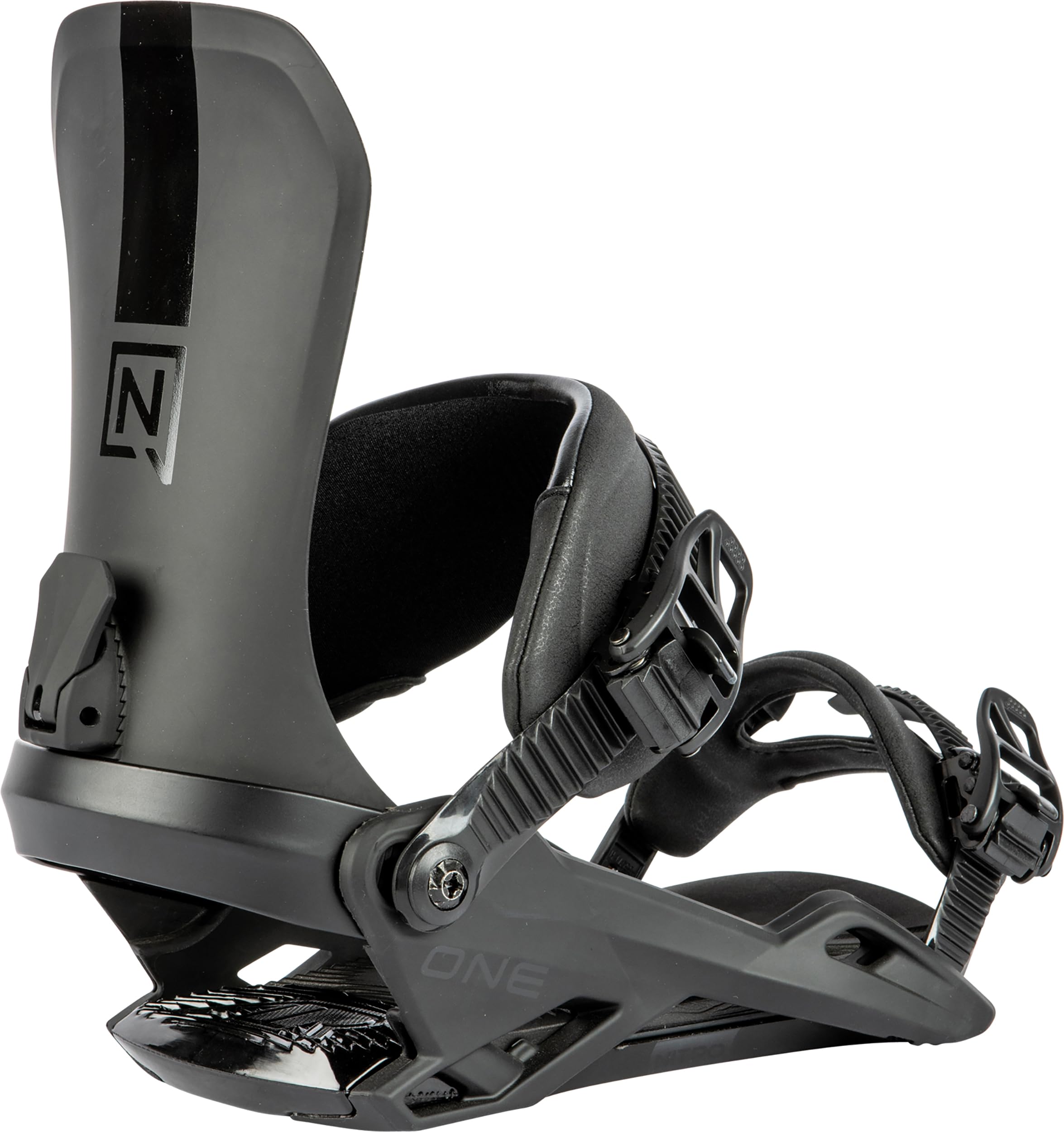 Nitro Attacco One Snowboard all-Terrain, Uomo, Ultra Black, M