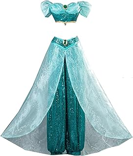 Adult Arabian Princess Ball Gown Dress Costume Dress up Outfit