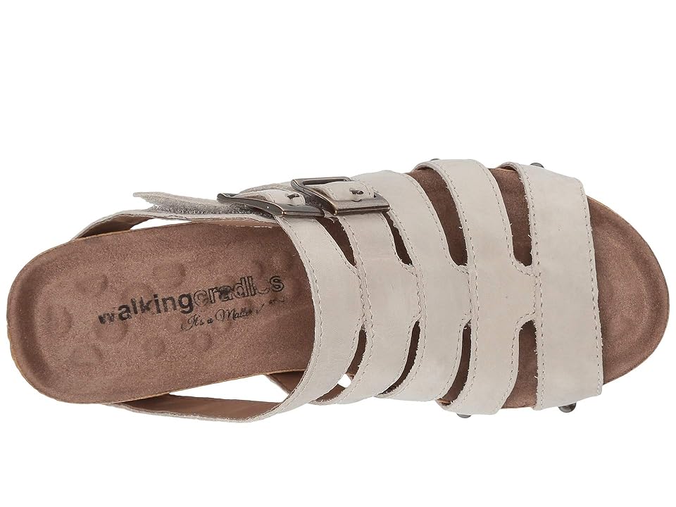 

Walking Cradles Tetra (Bone Rustic Leather) Women's Wedge Shoes