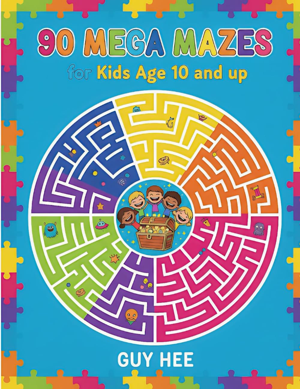 90 MEGA MAZES for Kids Age 10 and up: A Fun Maze Puzzle Book