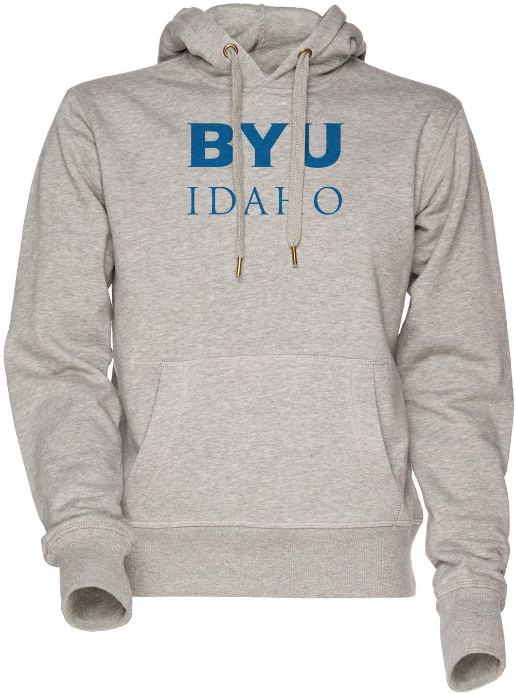 Brigham College In Idaho Bluza Męska Z Kapturem Unisex, Szara