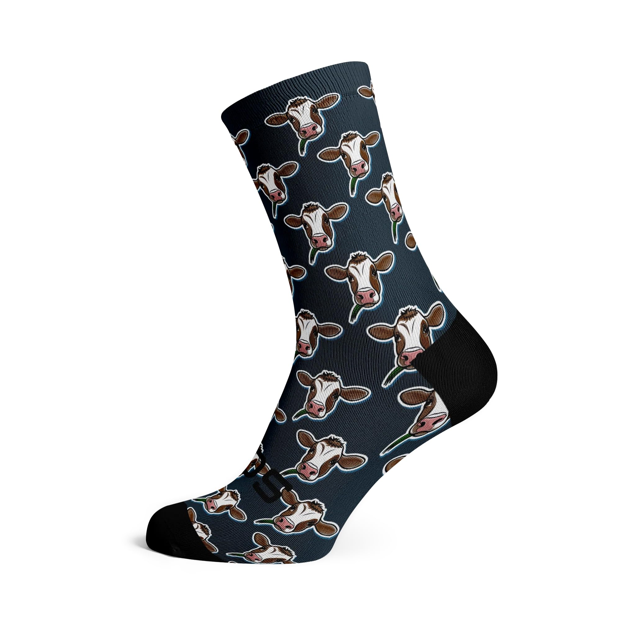 Sox Footwear Cow Crew Socks