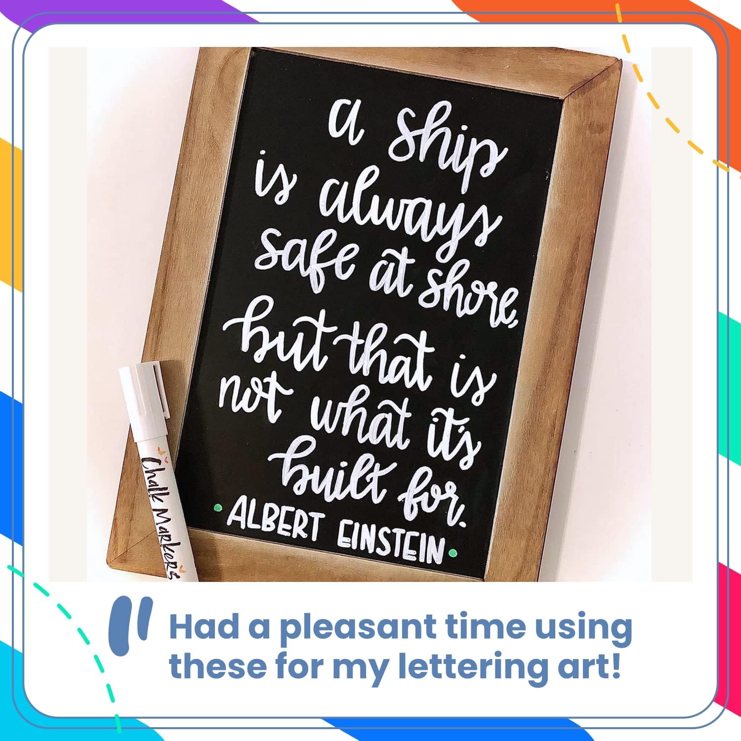 White Chalk Markers for Blaboard, Chalkboard Sign, Window,