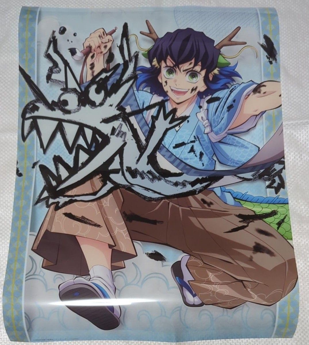 鬼滅の刃　嘴平伊之助　ポスター 嘴平伊之助】 鬼滅の刃 クリアビジュアルポスター～其の肆～ A5