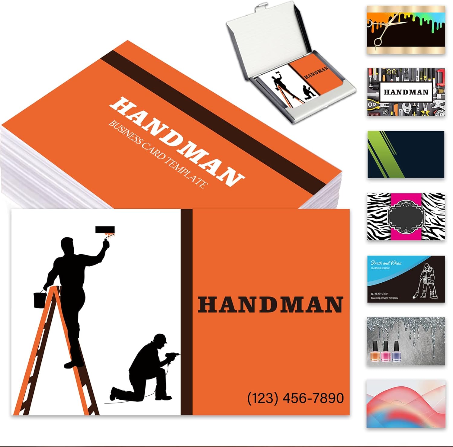 Custom Business Cards with Your Logo Personalized Printed Card for Small Business