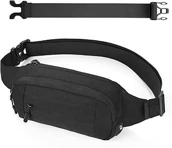 Marsupio Impermeabile Unisex MCXKJ - 4 Tasche, Cintura Regolabile 50-123cm | Per Sport E Outdoor - Foto 4