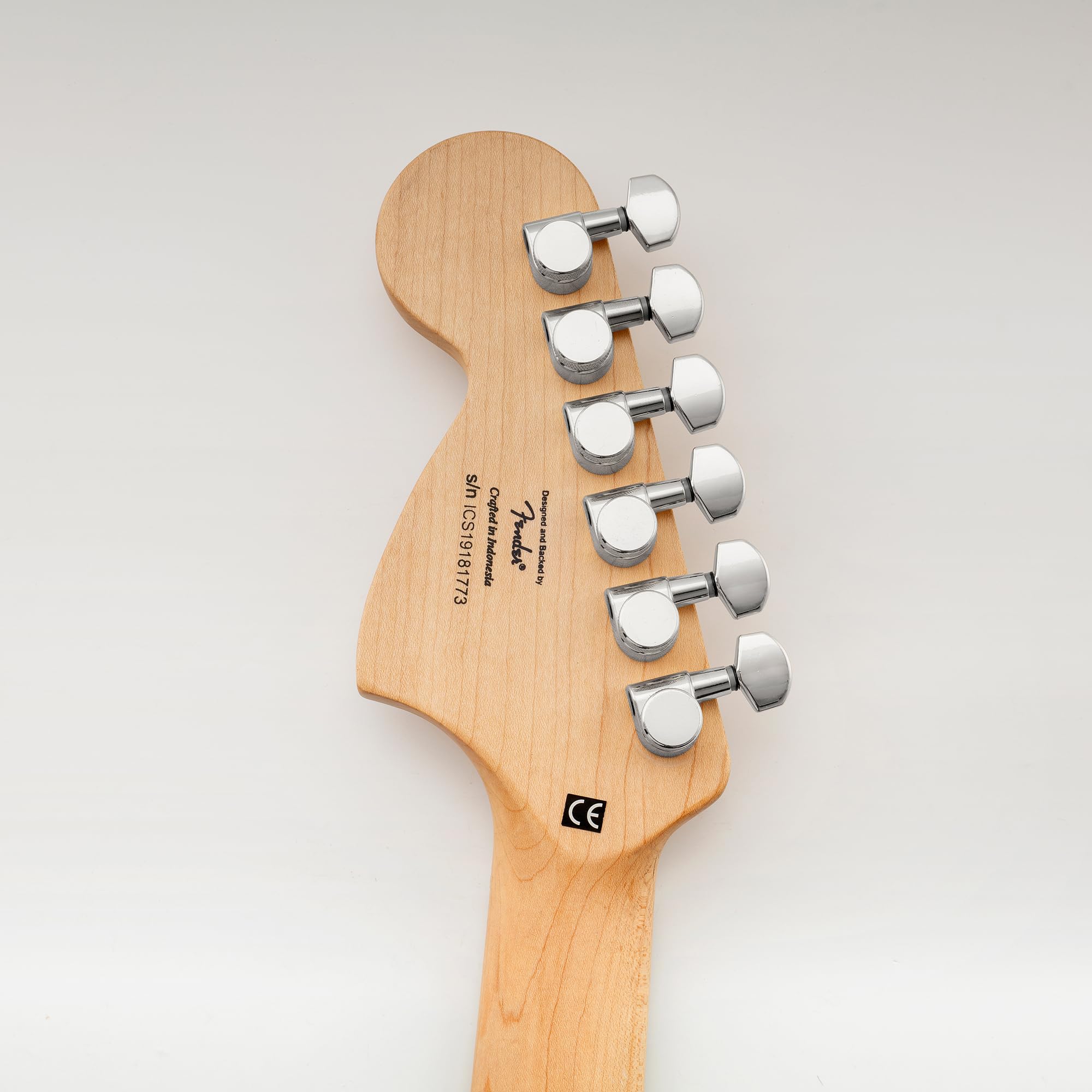 Musiclily Pro 6 en línea 2-Pin Clavijas de Afinación Bloqueo de Guitarra Clavijeros Bloqueantes para Guitarra Eléctrica tipo SQ Strat Tele, Cromado | Ratio, clavijas de afinación de cabezales de máquina, con botón hexagonal, para guitarra eléctrica SQ Str