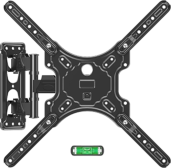 MOUNTUP 电视墙挂架 全动臂 可旋转伸展 倾斜调平 单孔安装 MU0009