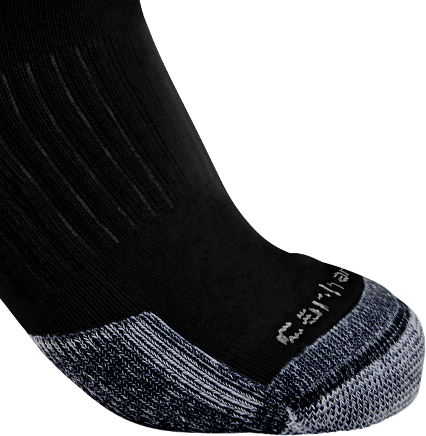 Carhartt Men's SQ6103M Lightweight Cotton Blend Quarter Sock 3-Pack - Large - Black - Image 5
