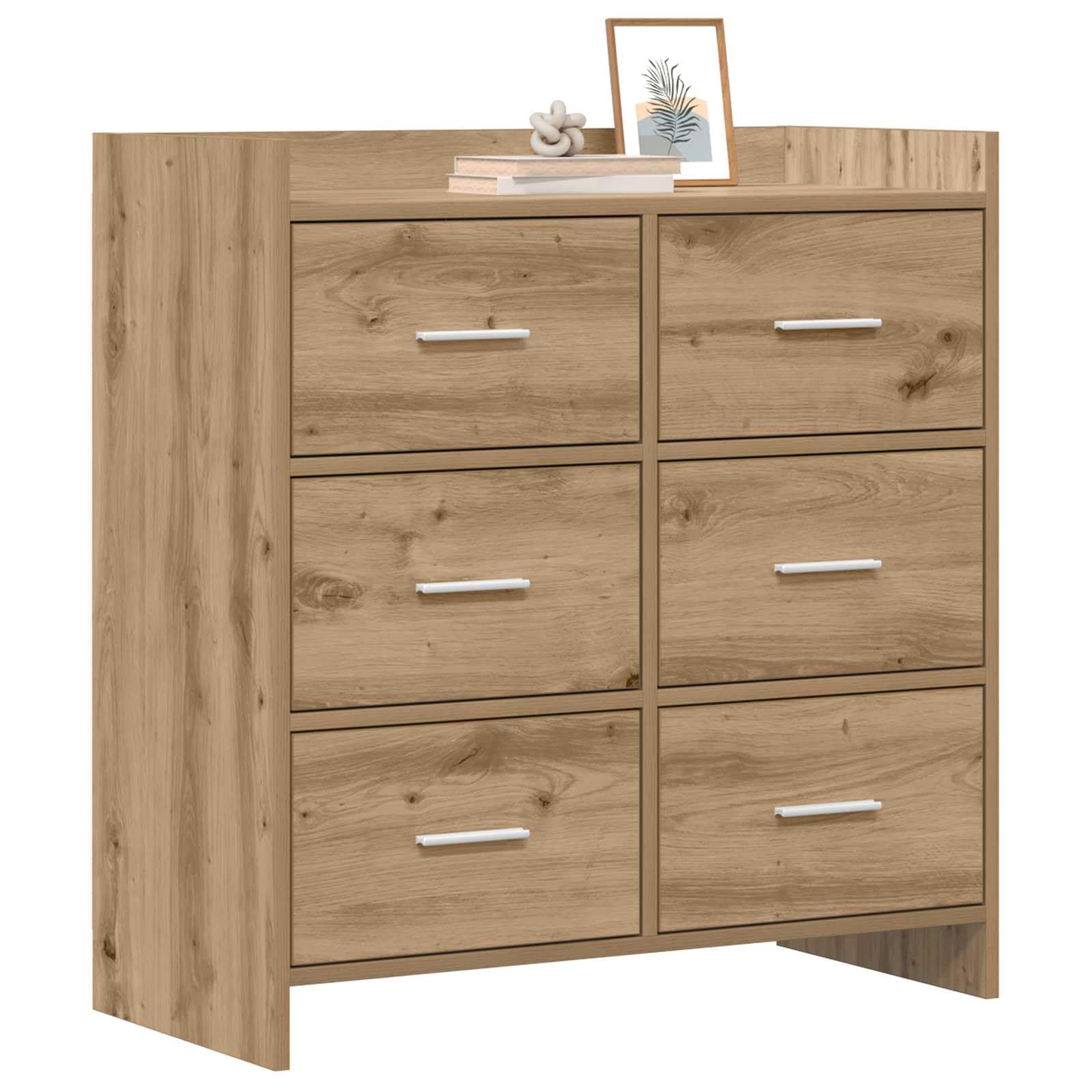 Credenza in rovere Artisan, 75 x 33 x 80 cm, comò