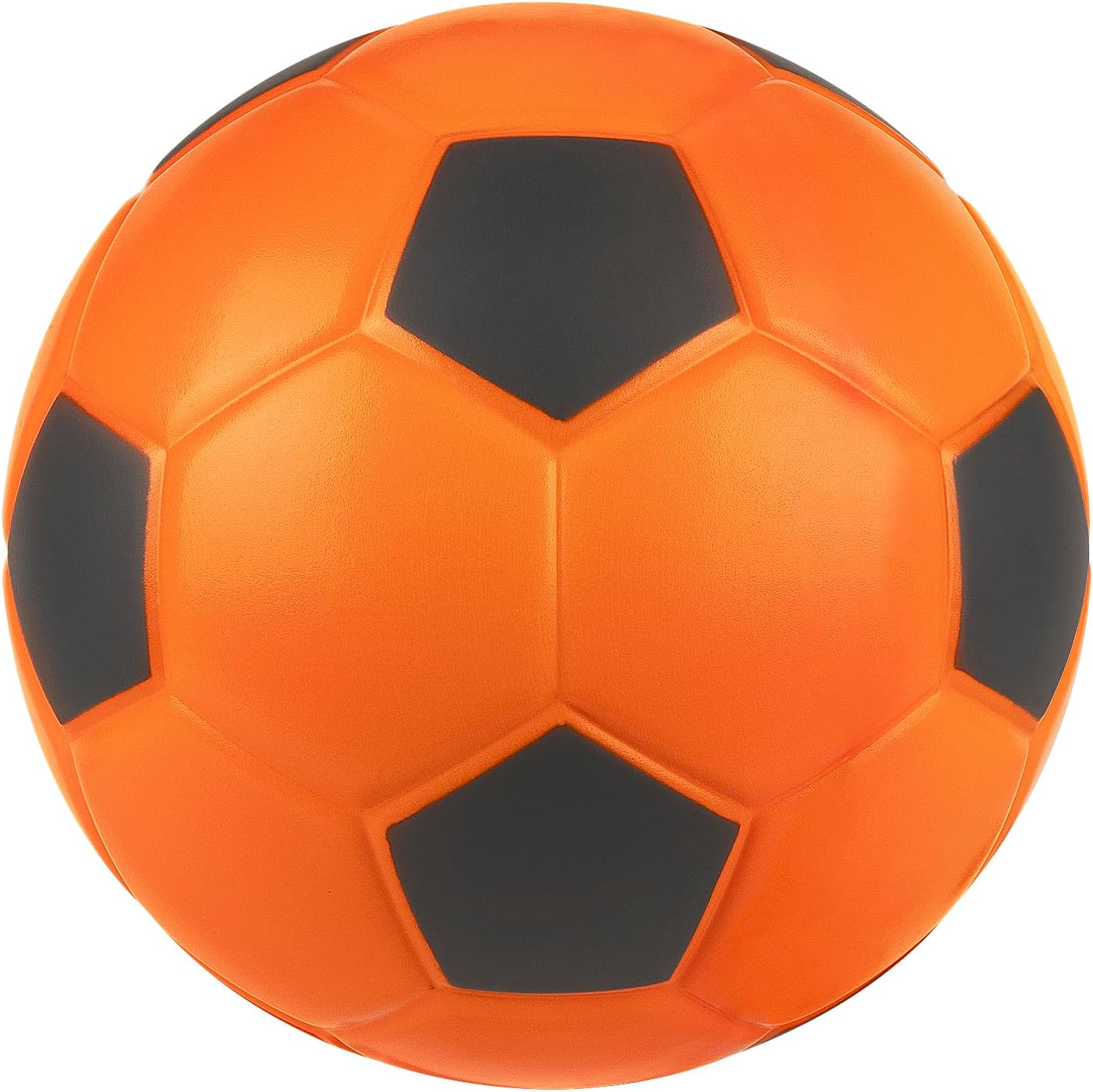 Linkidea Size 4 Foam Soccer Ball, Super Soft Indoor Sponge Soccer Ball Perfect for Kids Home Soccer Practice or Beginner Play (Orange), GOL1-08