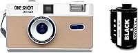 Vista 11 de 1 Shot Point and Shoot - Cámara de película de 35mm, cámara retro reutilizable de medio marco, flash integrado, incluye un rollo de película ASA/ISO